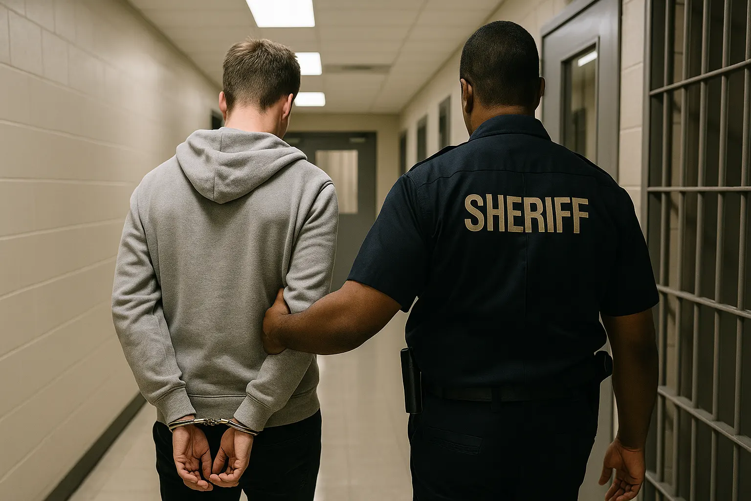 dwi suspect being jailed